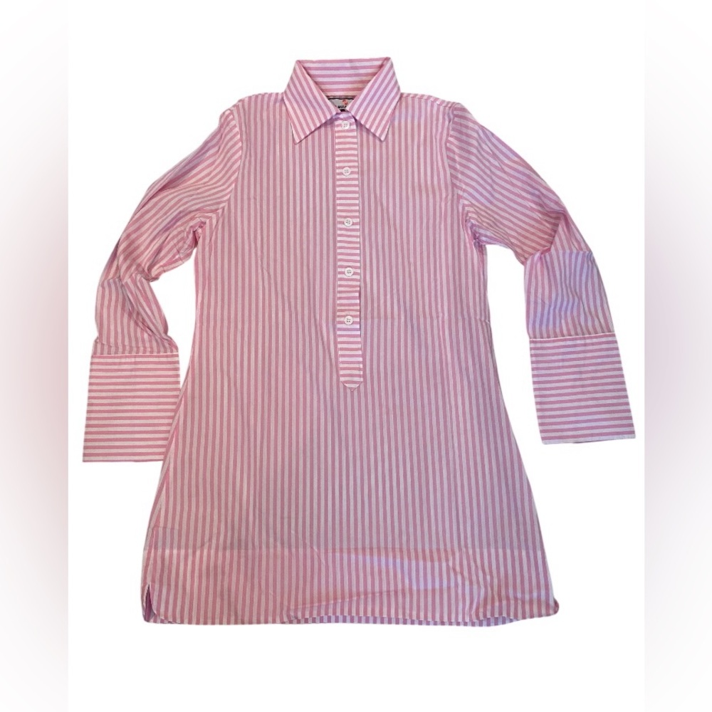 Pink Striped Women's Top
